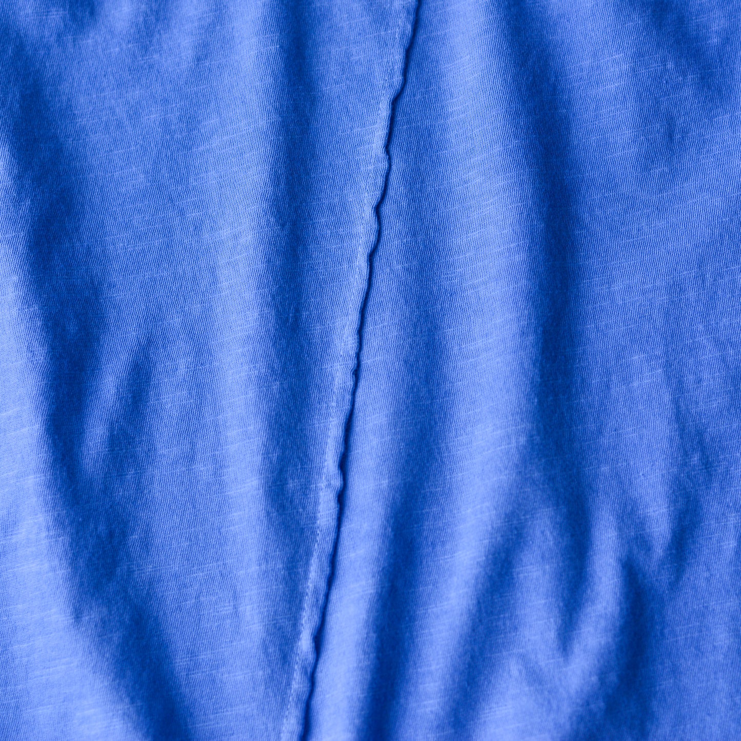 ソフトコットンショートスリーブTシャツ Blue