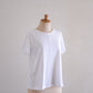 ソフトコットンショートスリーブTシャツ Off White