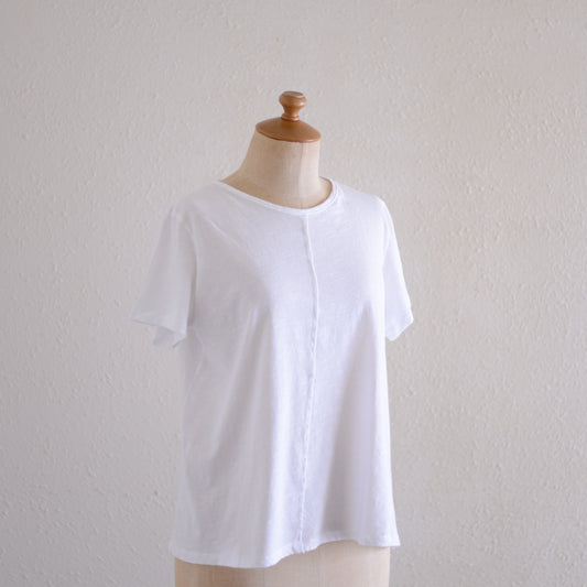 ソフトコットンショートスリーブTシャツ Off White