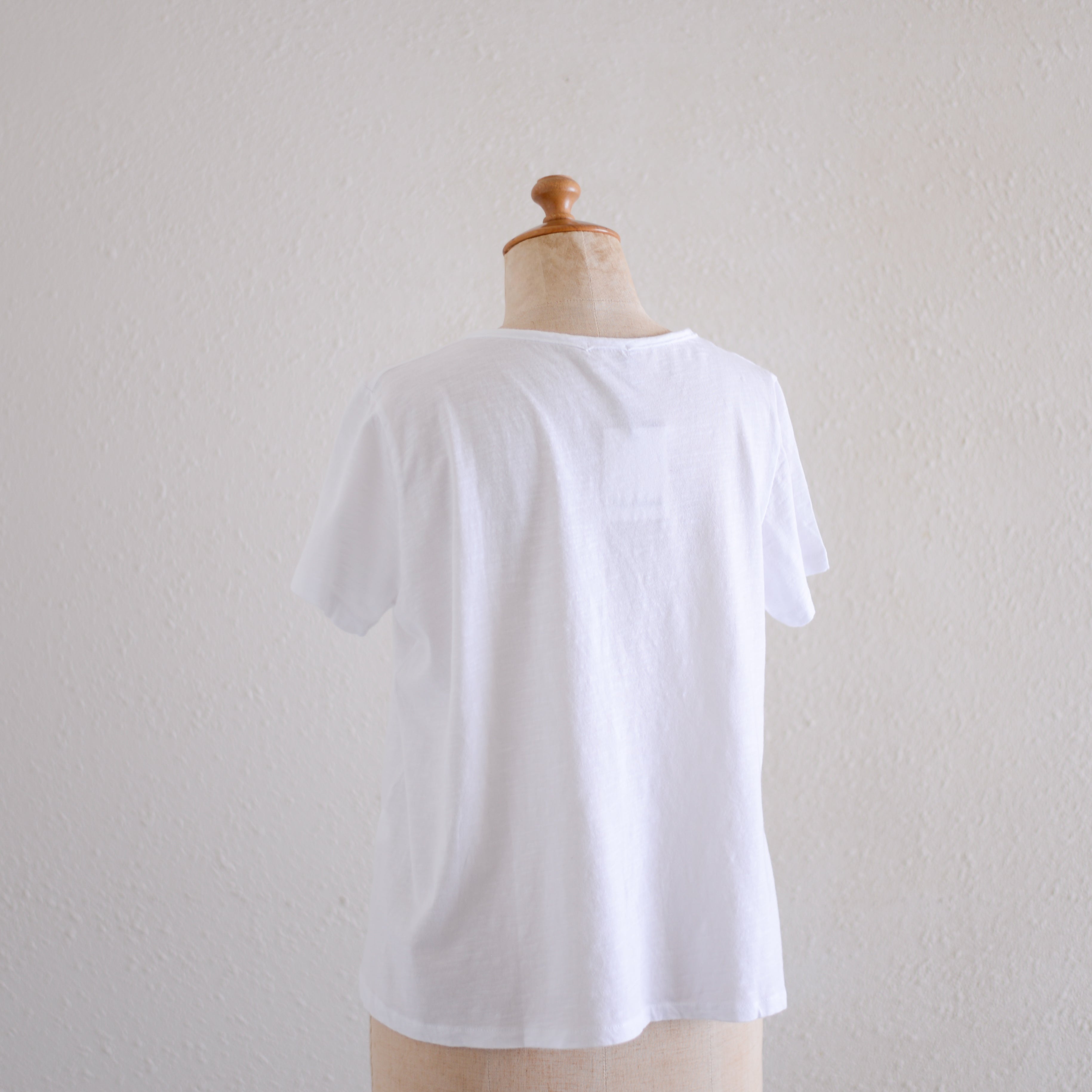 ソフトコットンショートスリーブTシャツ Off White – MAR ONLINE STORE