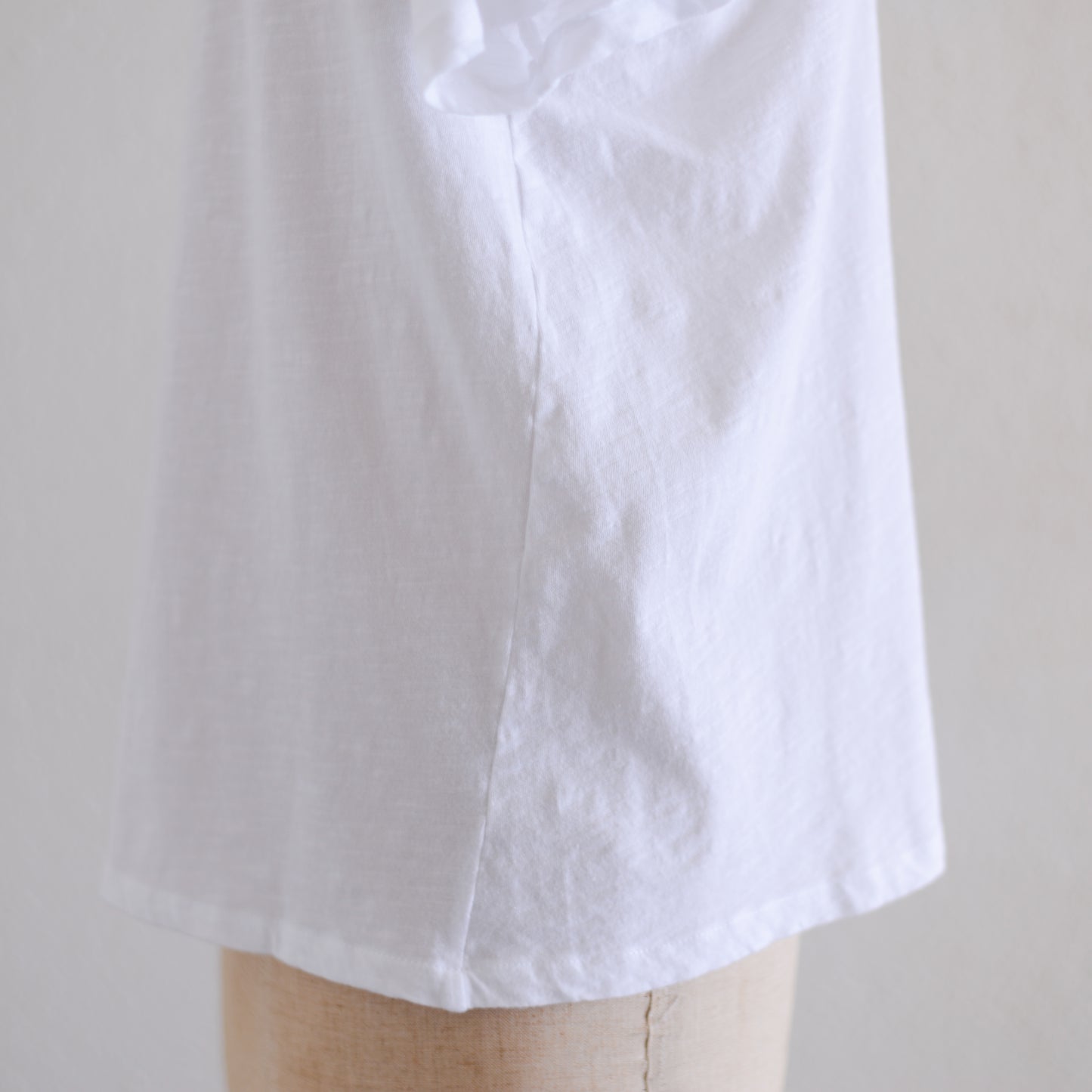 ソフトコットンショートスリーブTシャツ Off White