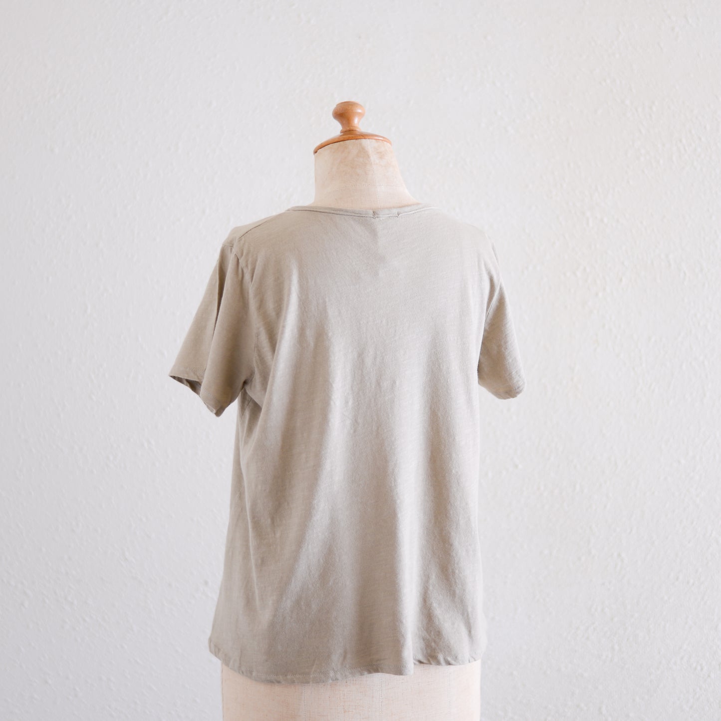 ソフトコットンショートスリーブTシャツ Taupe