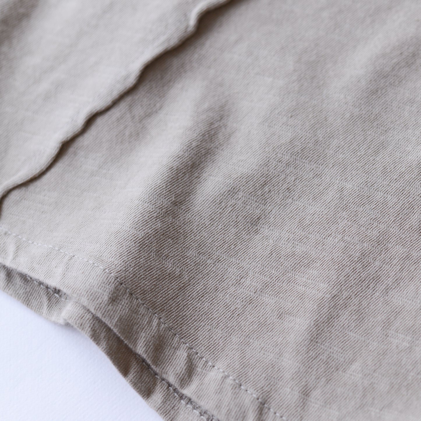 ソフトコットンショートスリーブTシャツ Taupe