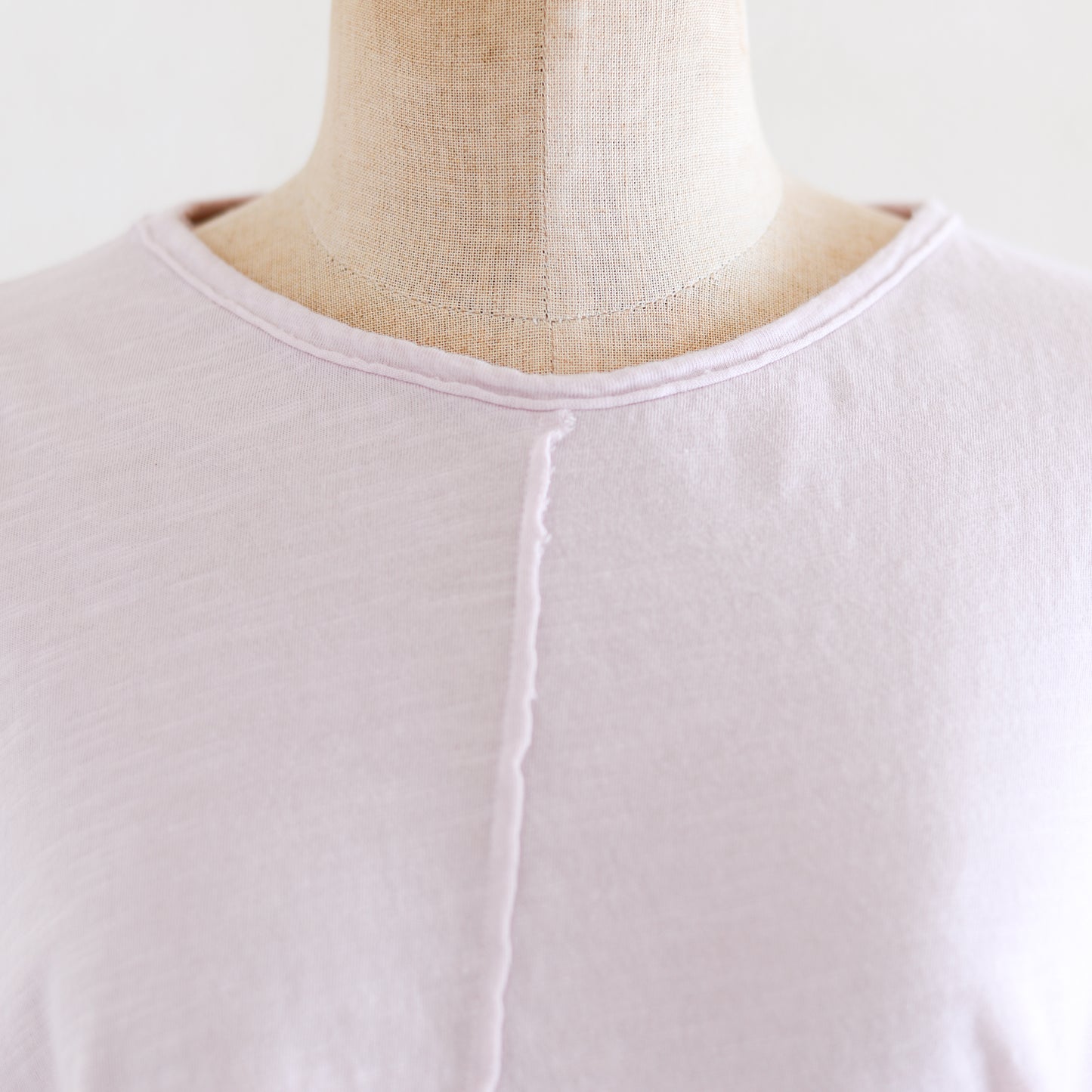 ソフトコットンショートスリーブTシャツ Pink