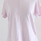 ソフトコットンショートスリーブTシャツ Pink