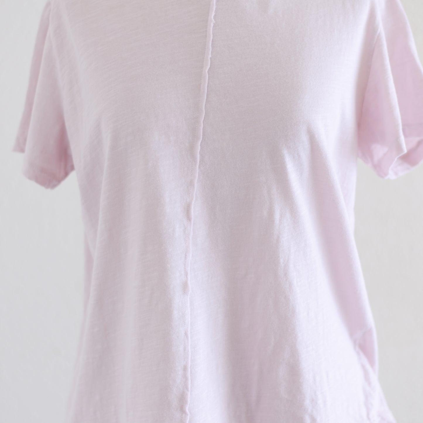 ソフトコットンショートスリーブTシャツ Pink