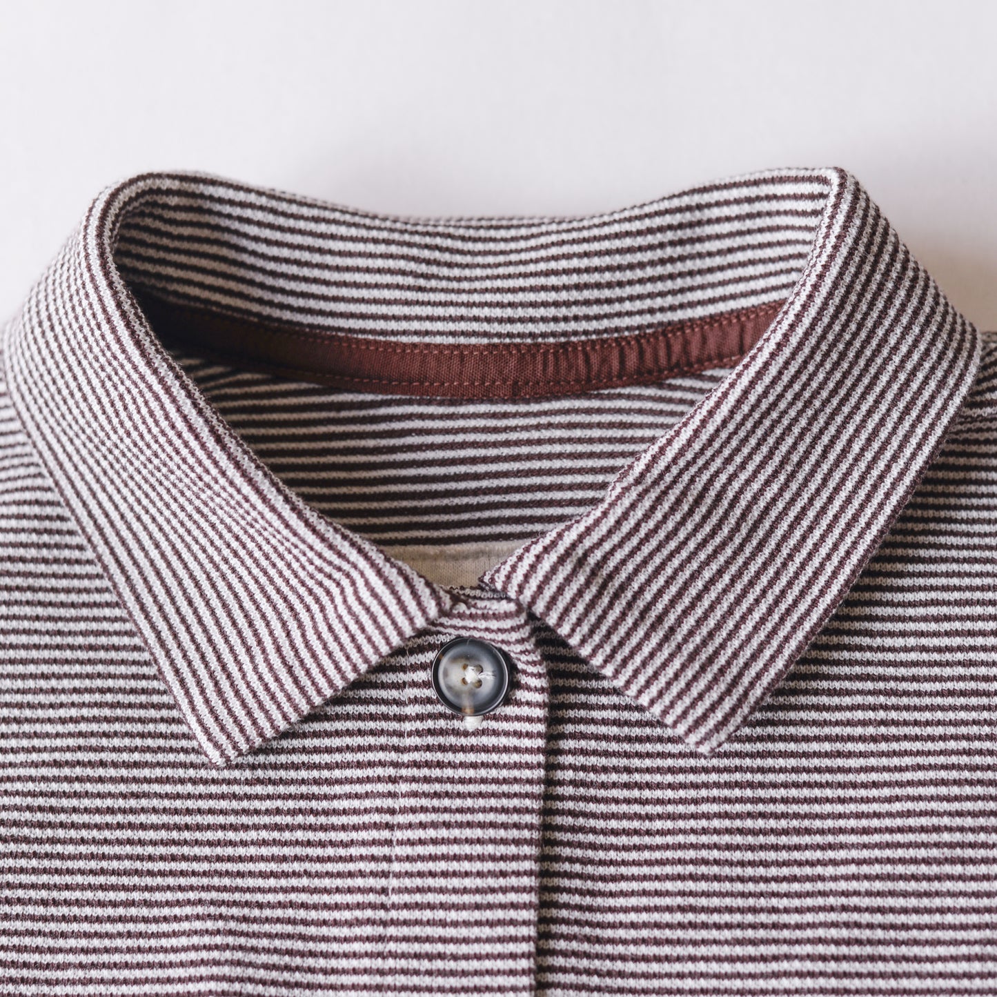 コットン鹿子ショートスリーブカーディガン Brown