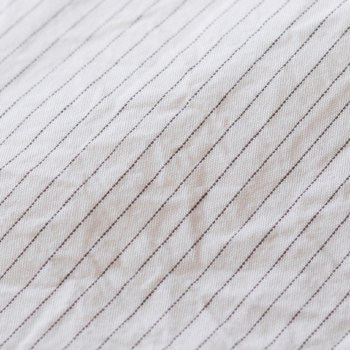 オーガニックコットンギャザースリーブボックスプルオーバー Stripe