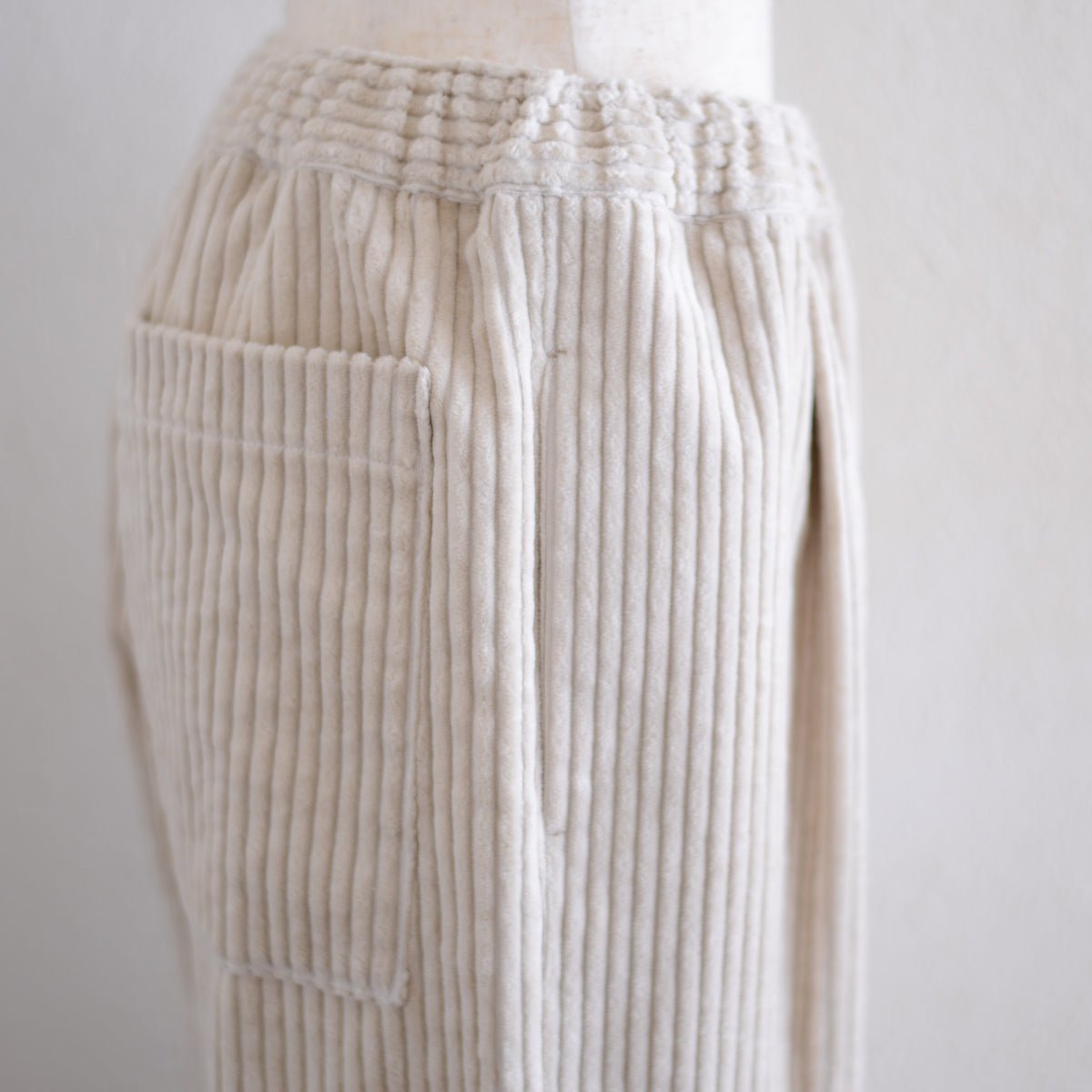 코듀로이 와이드 팬츠 Beige