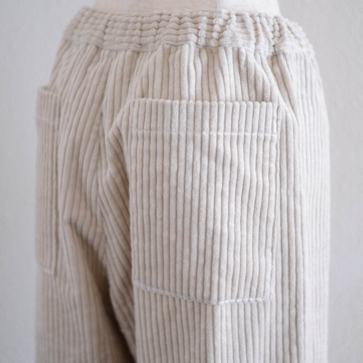 코듀로이 와이드 팬츠 Beige