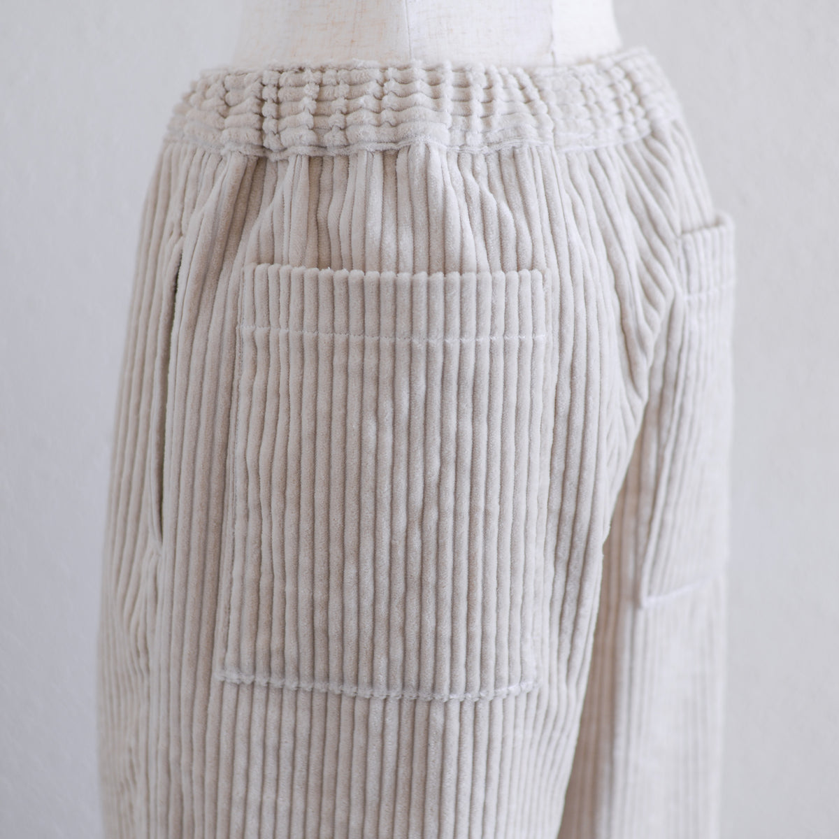 코듀로이 와이드 팬츠 Beige