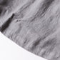 リネンギャザーウエストワンピース Charcoal Gray