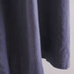 リネンVネックフレアジャンパースカート Charcoal Gray
