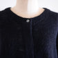 モヘアウール２ウェイカーディガン Black