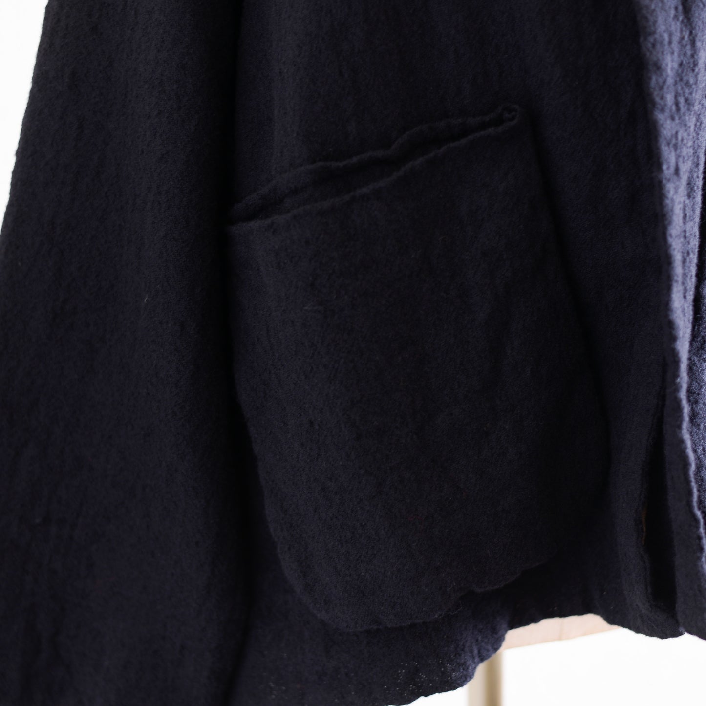 울 거즈 재킷 Black