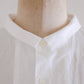 オーガニックコットンプチカラーシャツ Off White