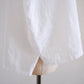 オーガニックコットンプチカラーシャツ Off White