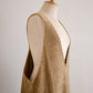 コットンコーデュロイVネックジャンパースカート Beige