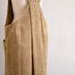 コットンコーデュロイVネックジャンパースカート Beige