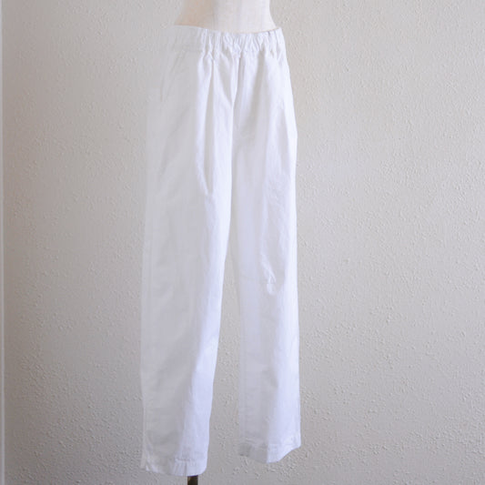 コットン５ポケットバレルパンツ Off White