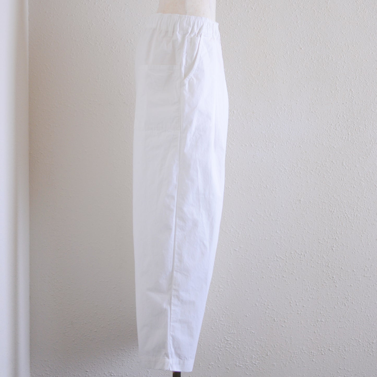 コットン５ポケットバレルパンツ Off White