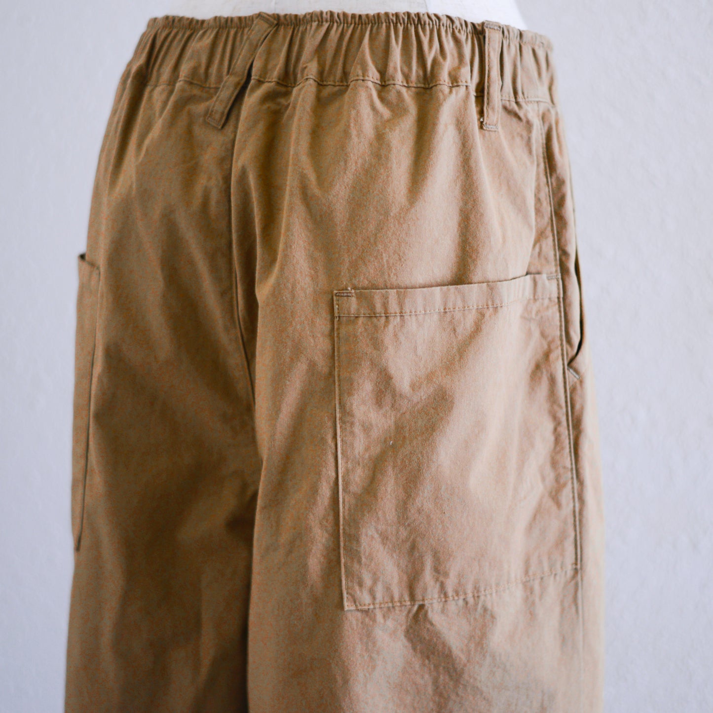 コットン５ポケットバレルパンツ Beige