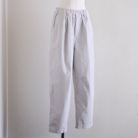 コットンオーバルテーパードパンツ Grayge