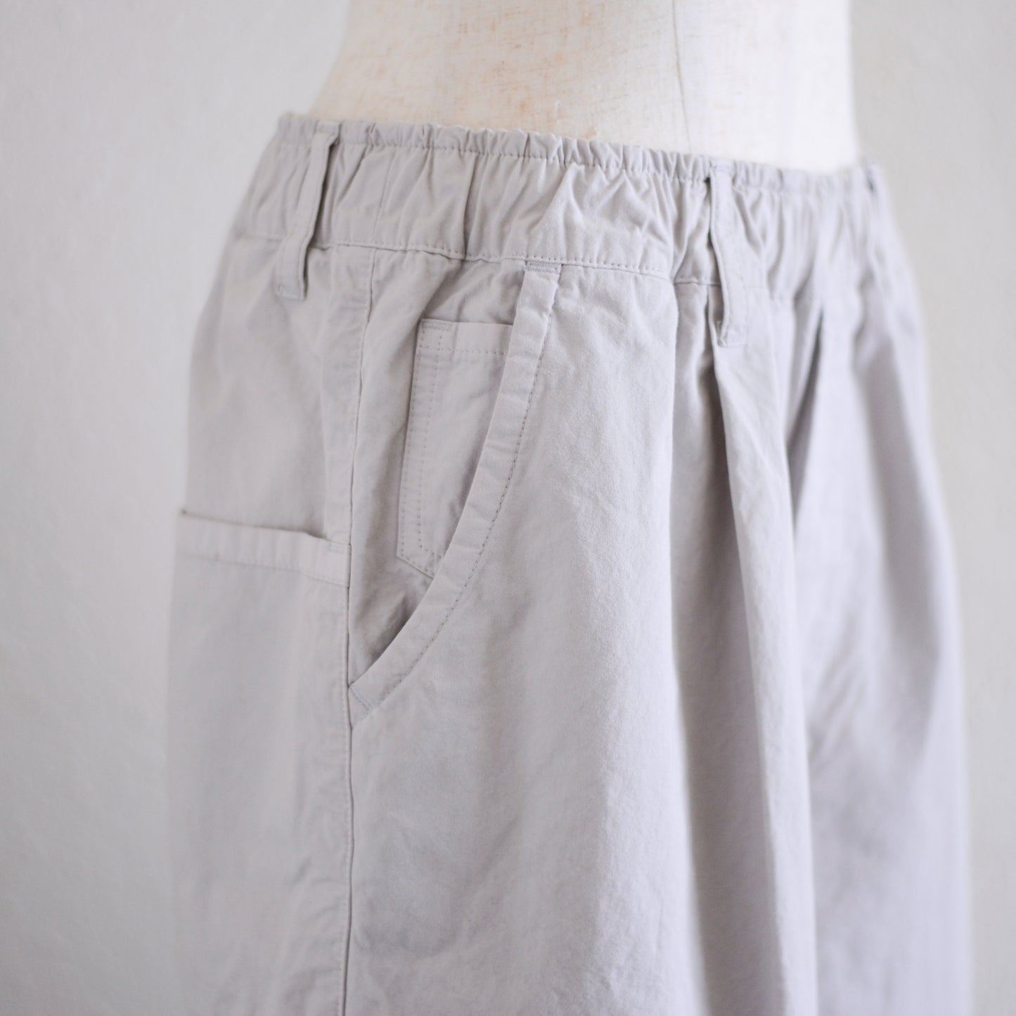 コットン５ポケットバレルパンツ Light Gray