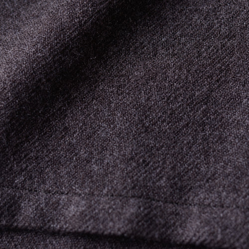 ソフトウールロングコート Brown