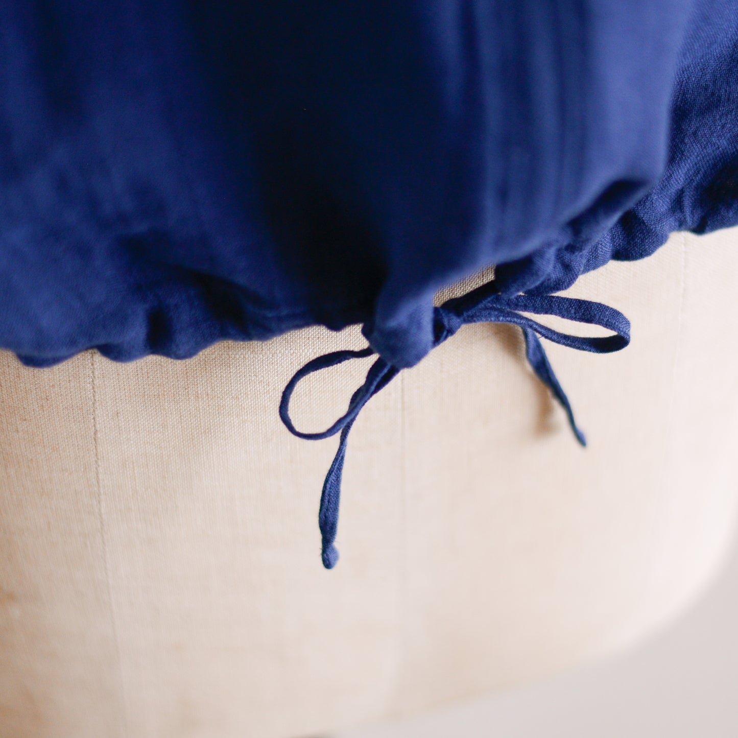 リネンジップアップジャケット Navy