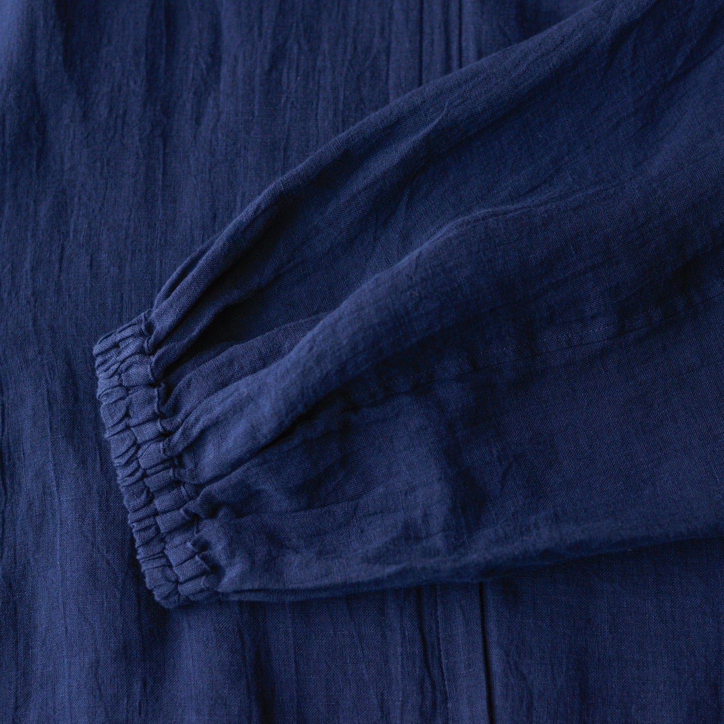 リネンジップアップジャケット Navy