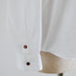 Cotton denim round collar shirt Off White