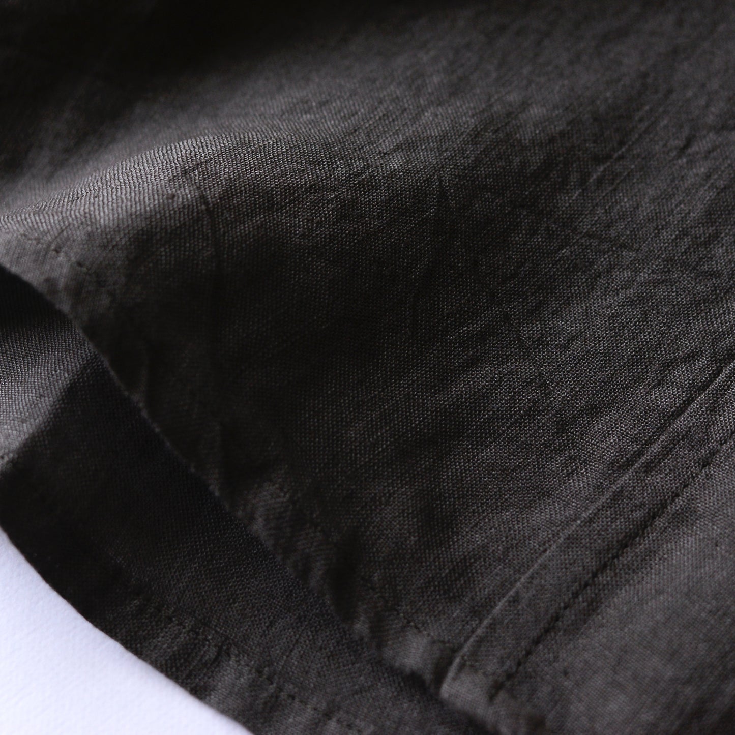 リネンスリーブレスロングワンピース Charcoal Gray