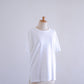 レーヨンオーガニックコットンTシャツ Off White