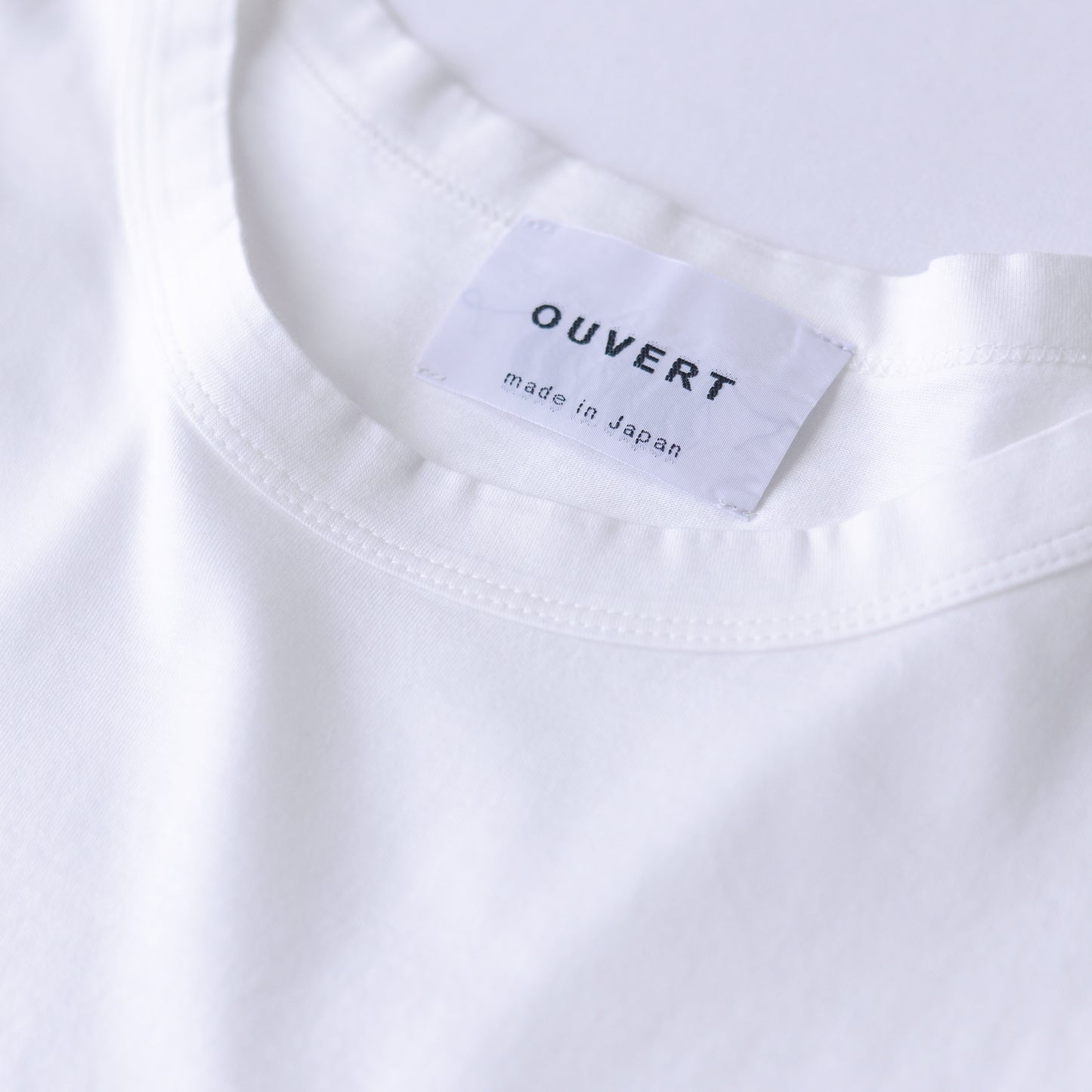 レーヨンオーガニックコットンTシャツ Off White