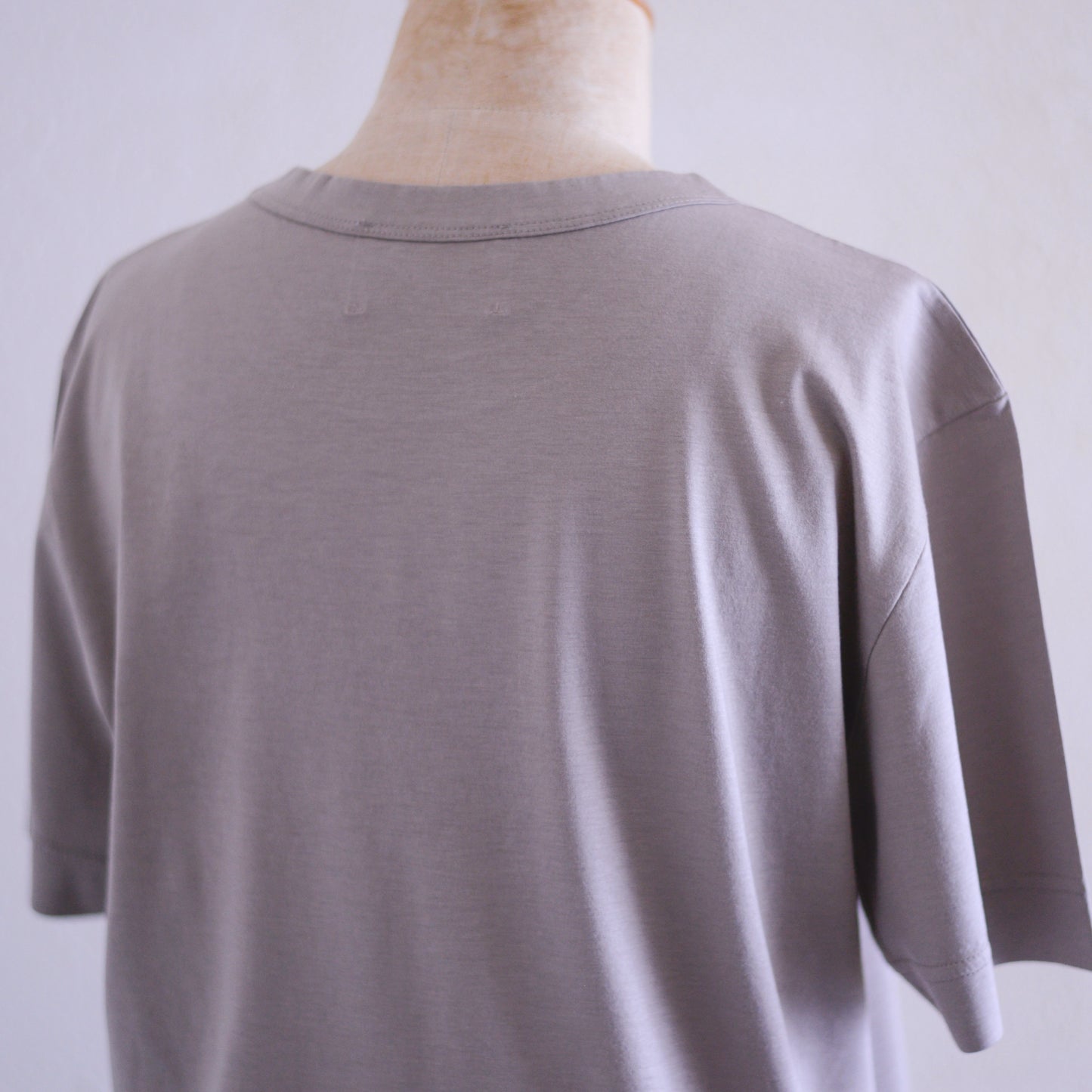 レーヨンオーガニックコットンTシャツ Grayge