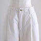 コットンテーパードチノパンツ Ivory