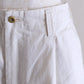 コットンテーパードチノパンツ Ivory