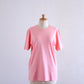 レーヨンオーガニックコットンTシャツ Pink