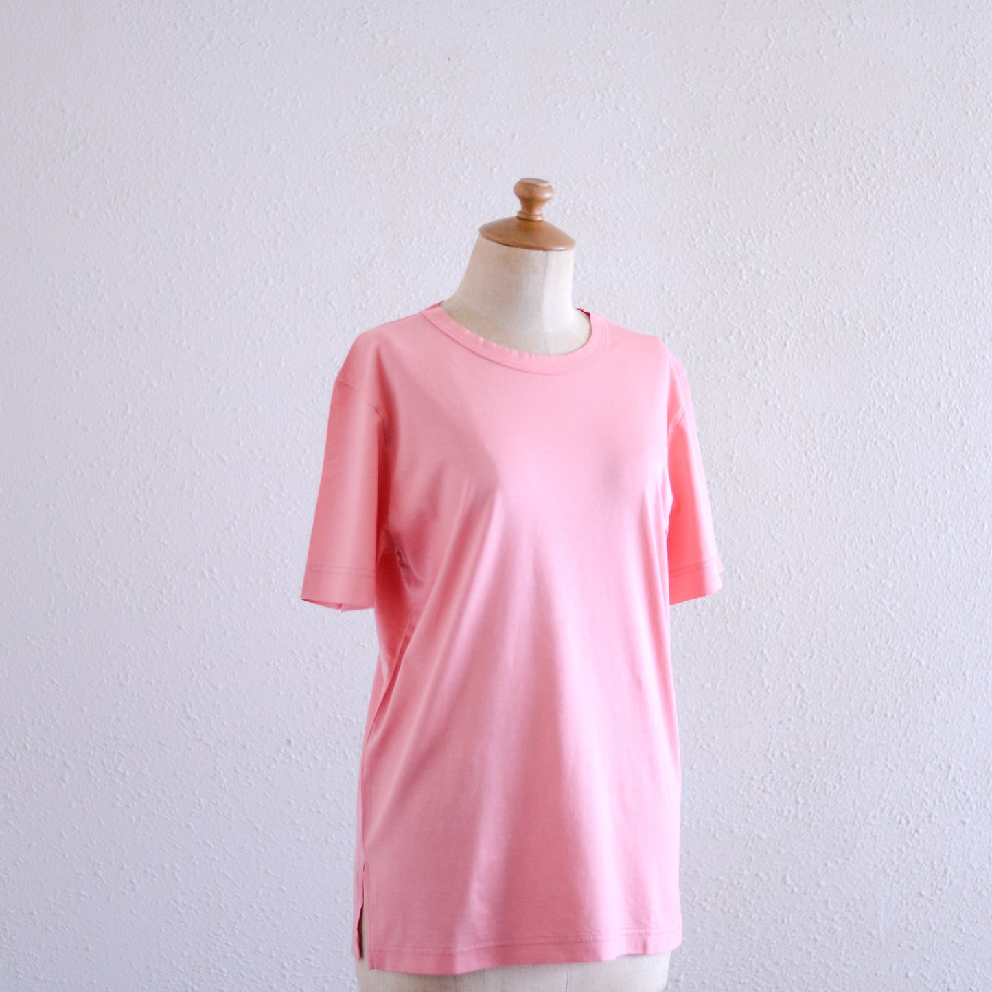 レーヨンオーガニックコットンTシャツ Pink