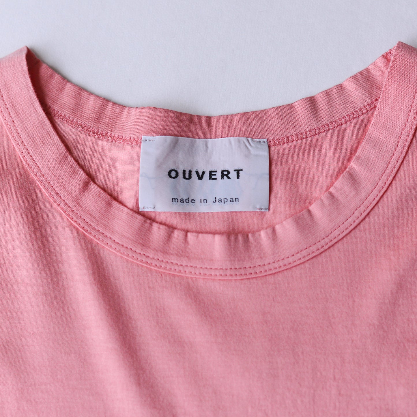 レーヨンオーガニックコットンTシャツ Pink