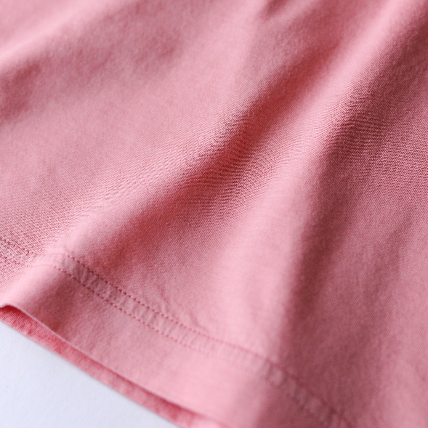 レーヨンオーガニックコットンTシャツ Pink