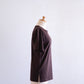 レーヨンオーガニックコットンTシャツ Brown