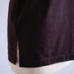 レーヨンオーガニックコットンTシャツ Brown