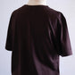 レーヨンオーガニックコットンTシャツ Brown