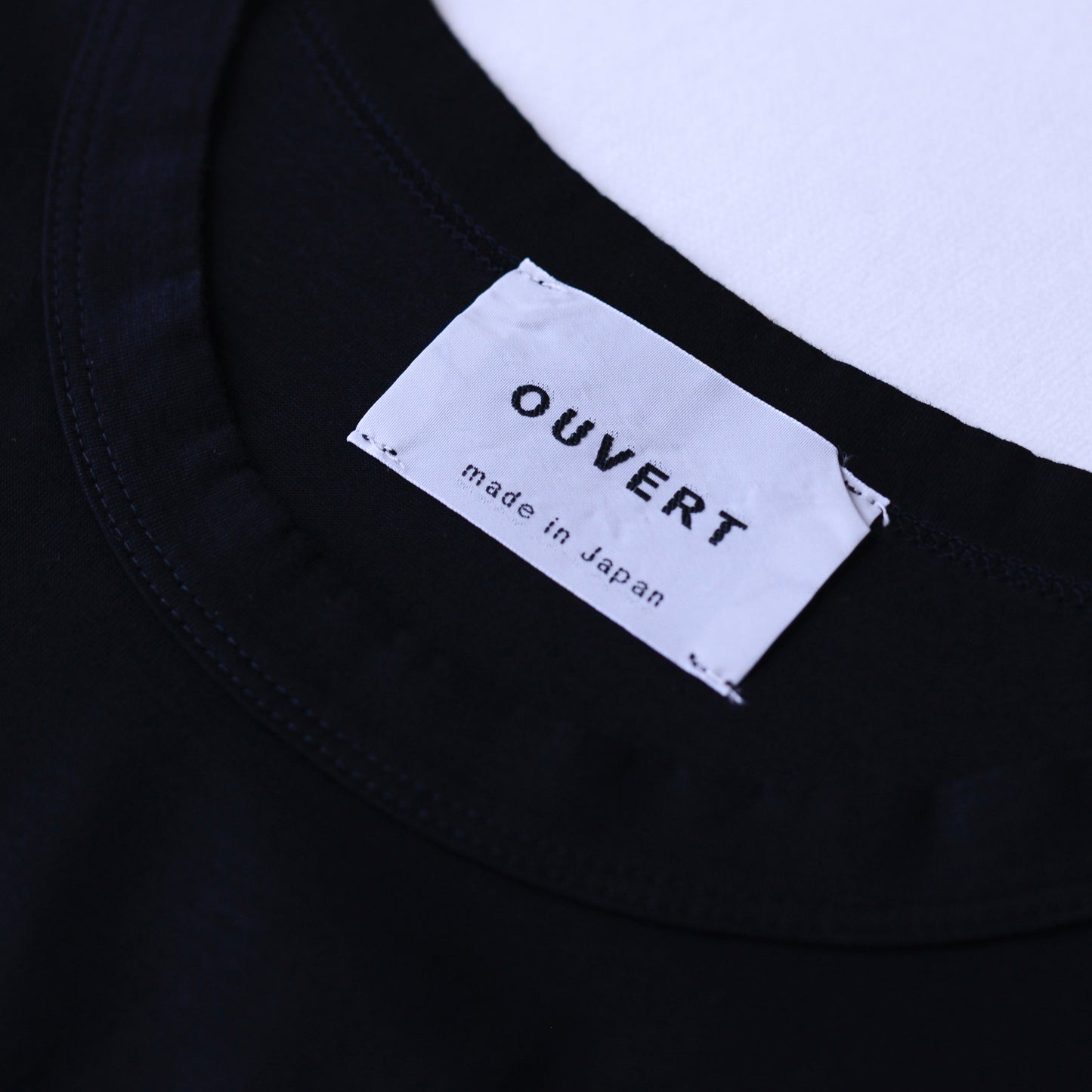 レーヨンオーガニックコットンTシャツ Black