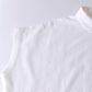 コットン鹿子ラウンドカラープルオーバー Off White