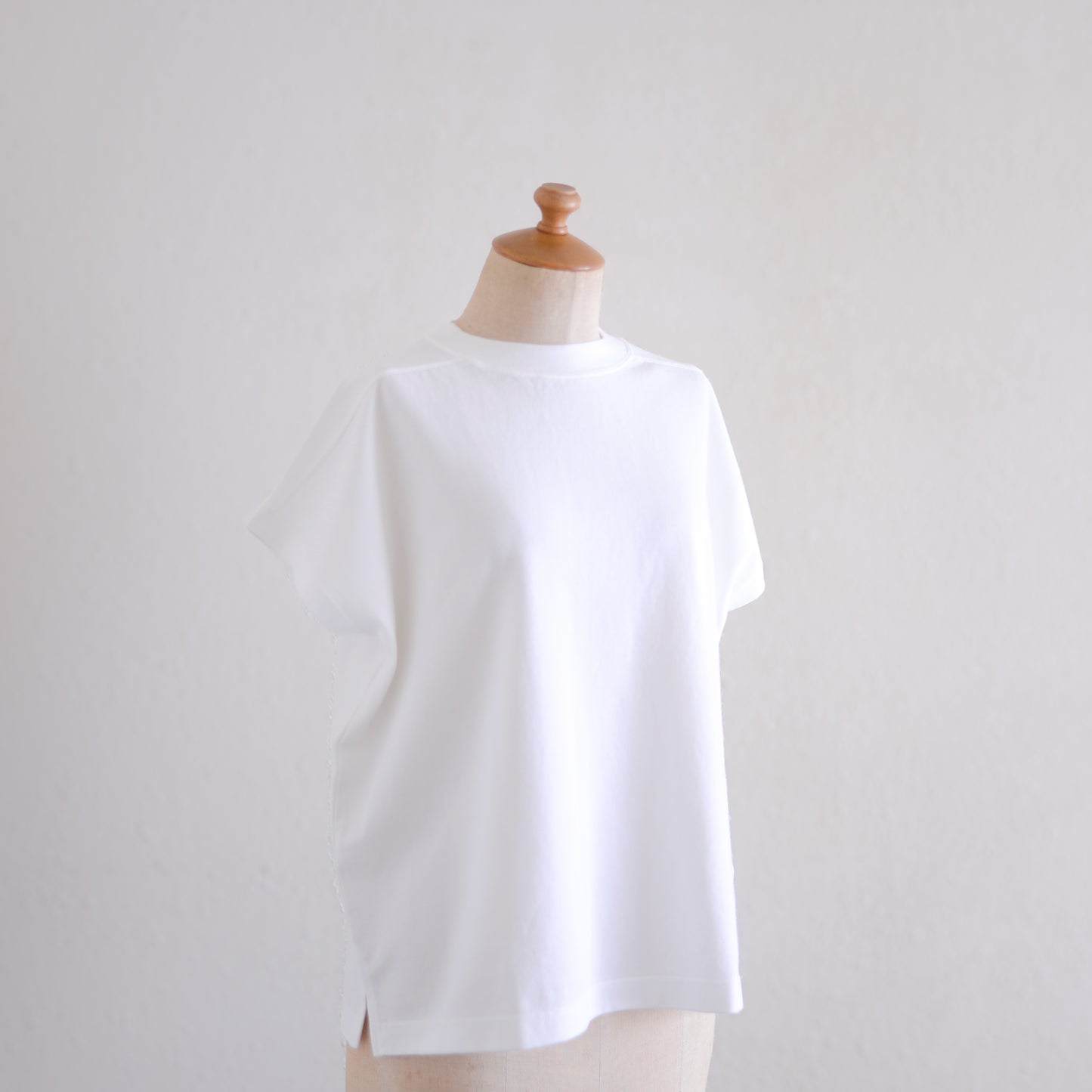 コットン鹿子フレンプルオーバー Off White