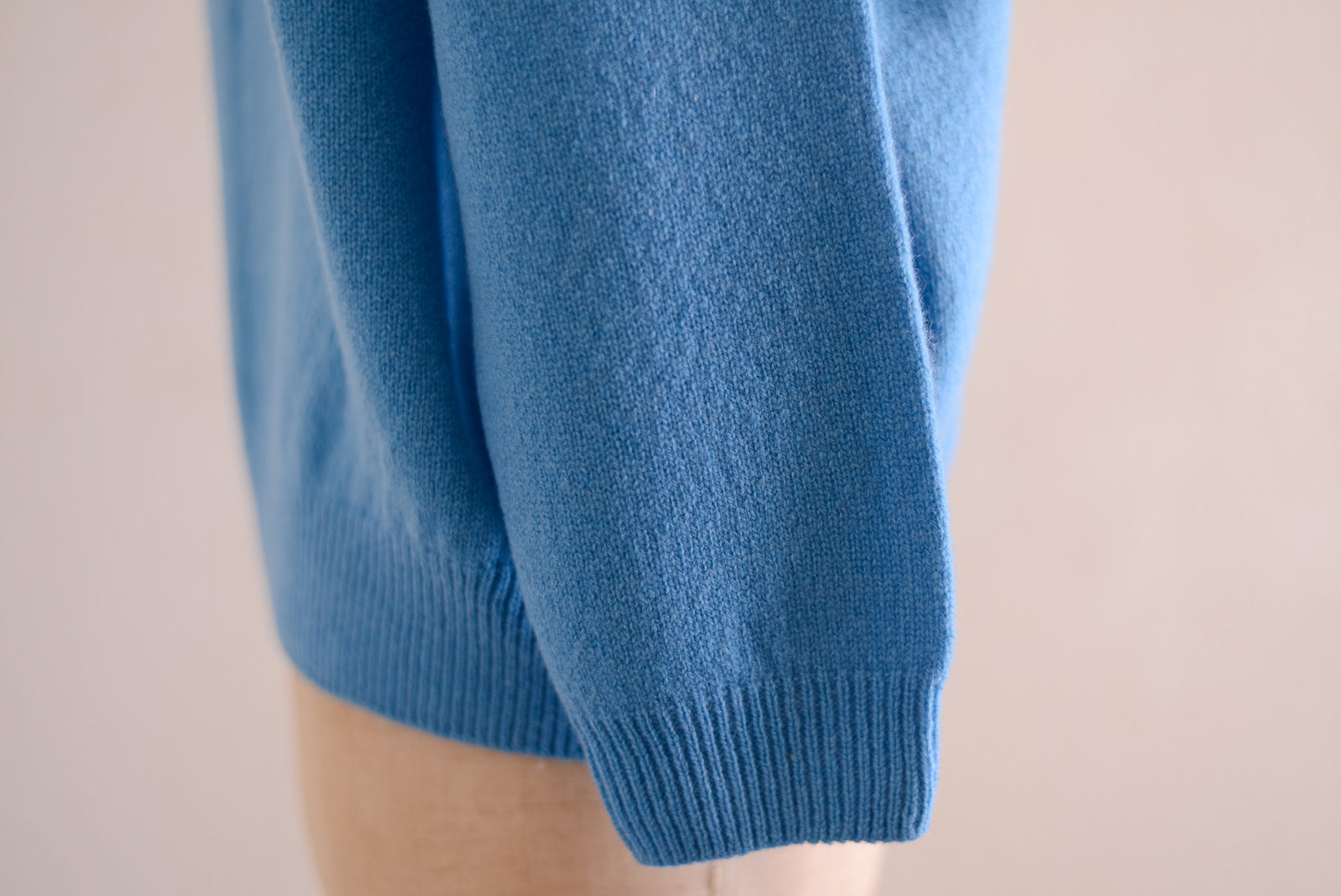 ウールカシミア２ウェイカーディガン Blue