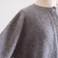 ウールカシミア２ウェイカーディガン Brown
